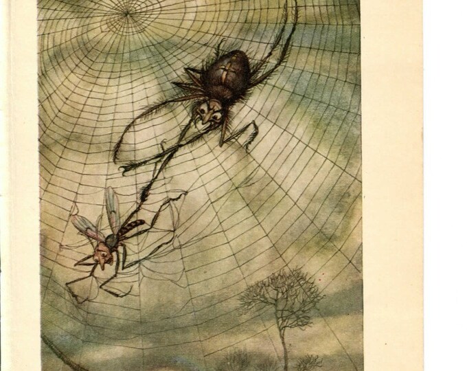 Arthur Rackham Arthur Rackham Print Aesops Fables Nursery Print Rackham ...