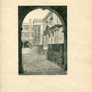 Blackall   Trinity College Print   Cambridge University Print   Vintage Cambridge Print   University Print   Cambridge Art Print   16
