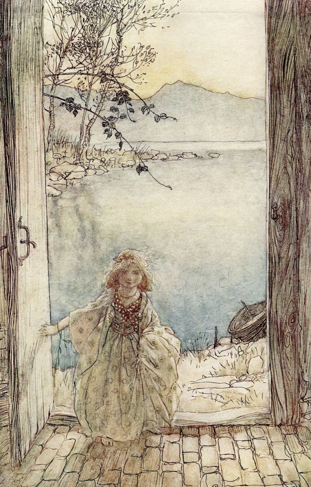 Arthur Rackham Undine Antique Print From a 1st Edition Dated 1912 ...
