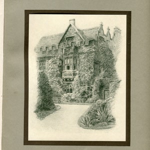 Blackall 1920 St Johns College Oxford Universitätsdruck Vintage Oxford Print Universitätsdruck Varsity Print Oxford Art Print -20