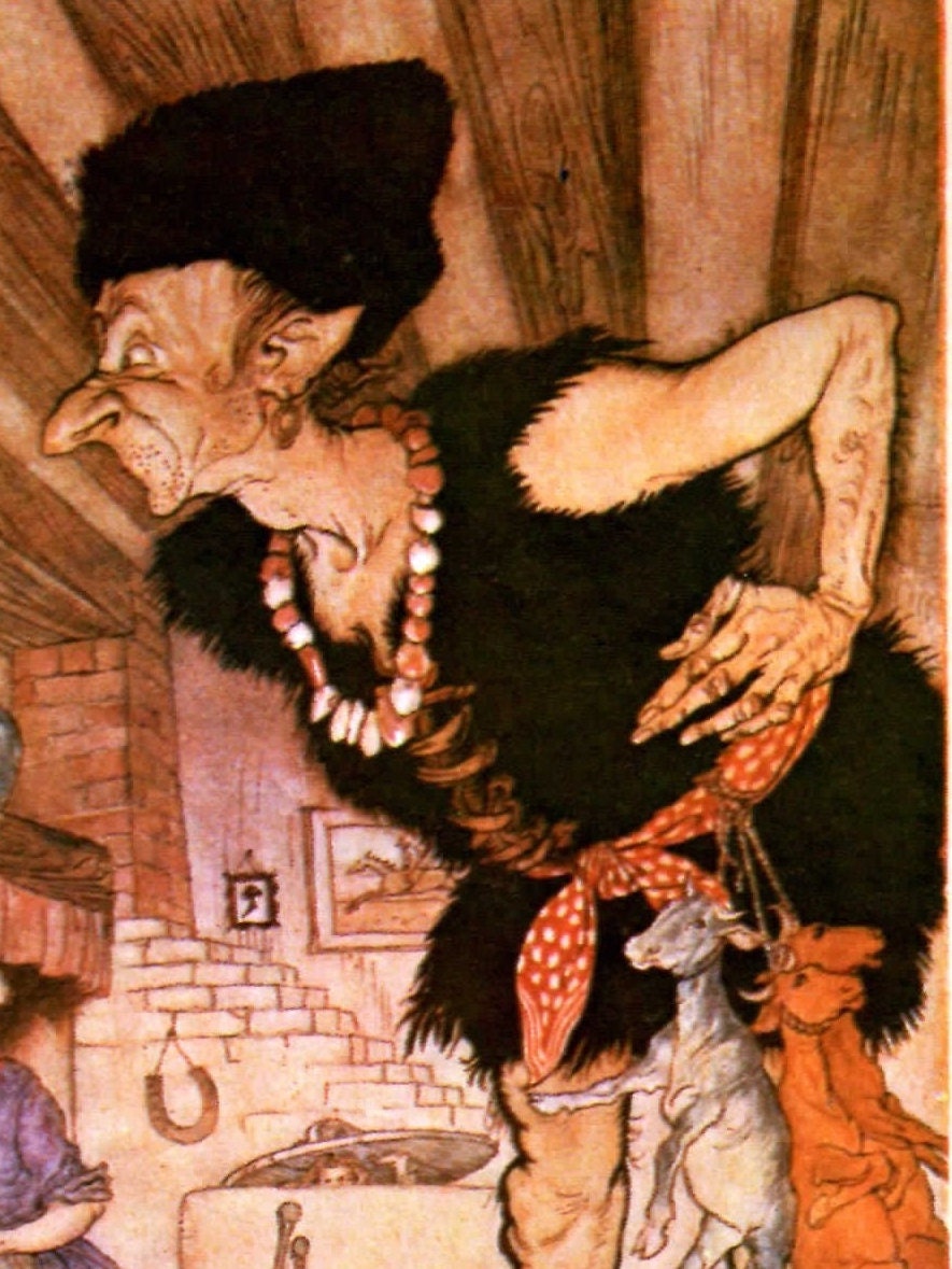 Buy Vintage Arthur Rackham Print Dated 1979 of an English Fairy Tale ...
