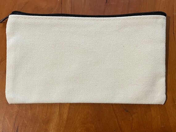 Canvas Zipper Pouch: Sewing