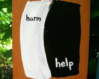 harm / help