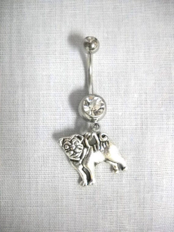 Double Sided chiot chien carlin de race balançant charme 3D  Etsy
