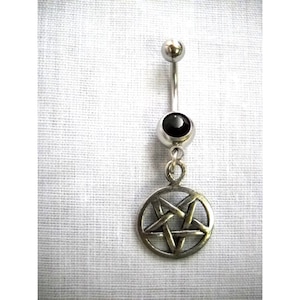 FIRE DEPT Shield Firefighter Everyday Hero Silver Alloy Charm on 14g Clear Belly Ring Barbell Etsy