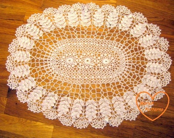 PDF Crochet pattern doily - Home decor - vintage  crochet doily