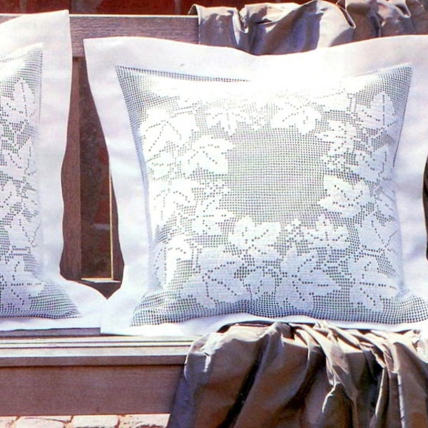 PDF Crochet pattern -  crochet pillow- Home decor - vintage  crochet