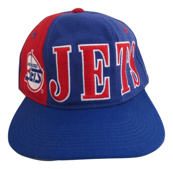 retro winnipeg jets hat