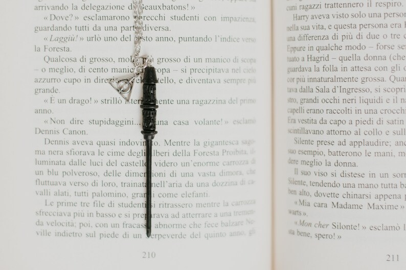 Severus Snape Wand Necklace