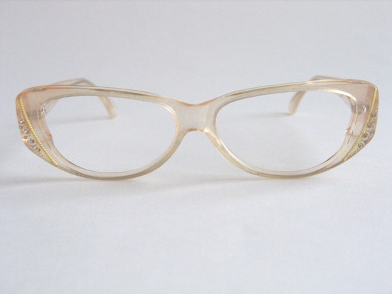 Beautiful vintage handmade eyeglasses frame from … - image 2