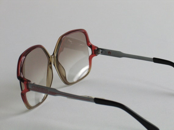 Carrera  transparent red and olive green vintage … - image 4