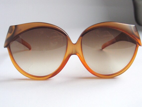 Christian Dior vintage sunglasses made in the 80'… - image 2