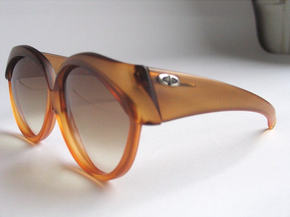 Christian Dior vintage sunglasses made in the 80'… - image 3