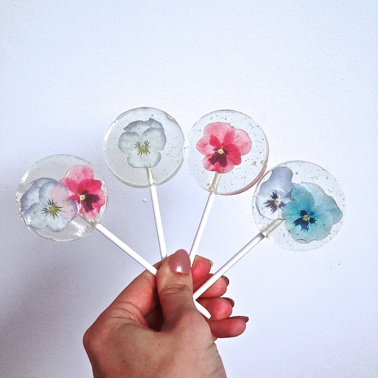 flower lollipop wedding favour rice paper flower rice paper flower