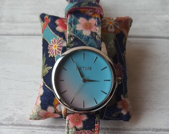 Japan Fabric Watch - Handmade Leather
