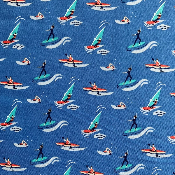 Surfing Fabric - Etsy