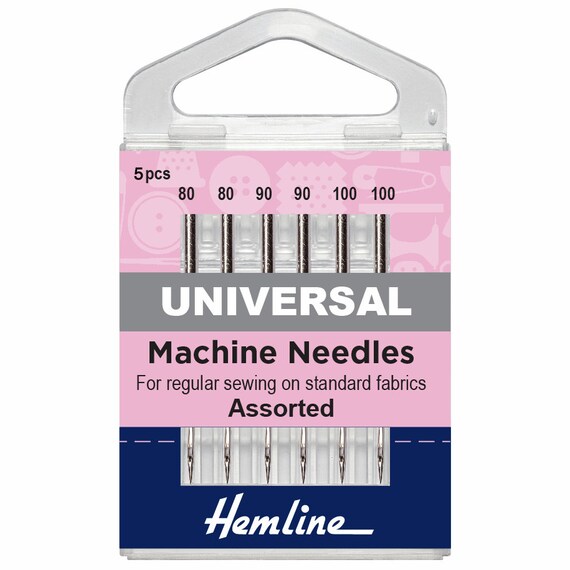 Hemline Sewing Machine Needles: Jeans: Heavy Mixed - 6pk Hemline Sewing Machine Needles: Jeans: Heavy Mixed - 6pk