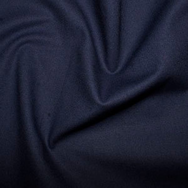 Plain Cotton Fabric Navy, Craft Fabric Navy, 100% Cotton Fabric, Fabric by half metre, Fabric by metre