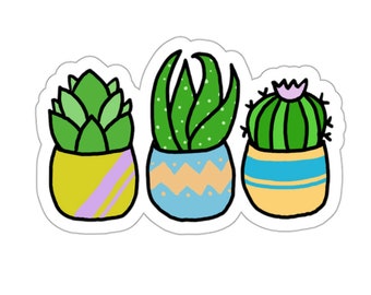 Succulents Sticker | Plant Lover Gift