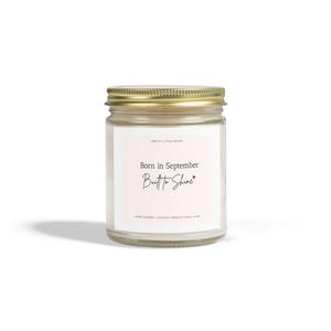 Birthdate Candle, Personalized Candle, Birth Month Candle, Customized Candle, Zodiac Candle, Zodiac Gifts, Astrology Candle, Astrology Gifts