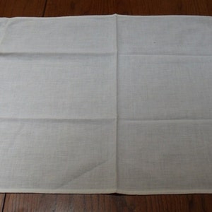 Vintage Dresser Scarf or Runner Embroidered Butterflies and crochet edge  36 x 16 inches excellent condition
