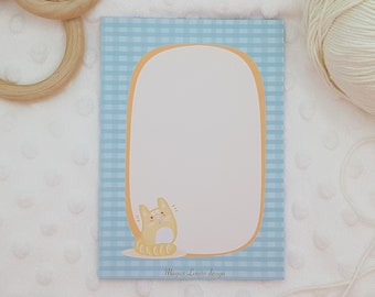 Kawaii katt A6 anteckningsblock, söt anteckningsblock