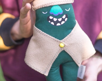 Plushie Monster, Softie Doll, Cute kawaii stuffed toy
