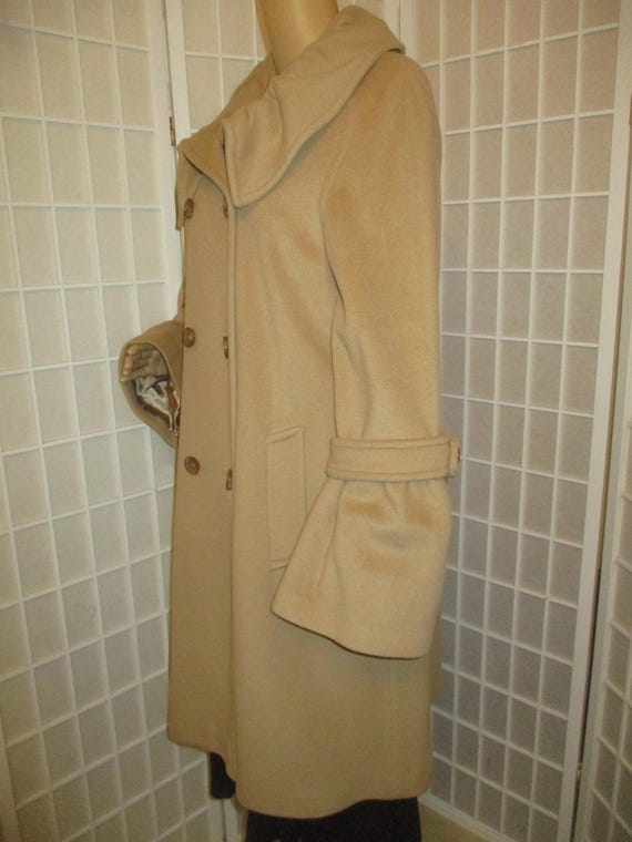 George Simonton wool/cashmere double breasted coat - image 9