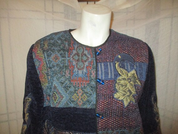 Julia Kim patchwork jacket - image 2