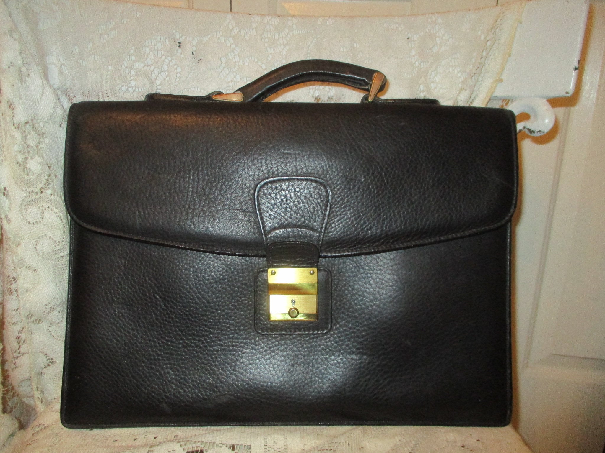 【希少・ヴィンテージ】PORTER / SQUARE BRIEFCASE 本革 PORTER