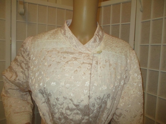 Christian Dior quilted belted wrap long robe - Gem