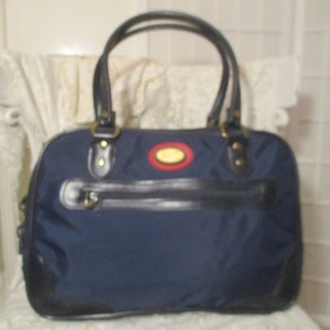 Ricardo Beverly Hills vintage canvas luggage, overnight, travel bag