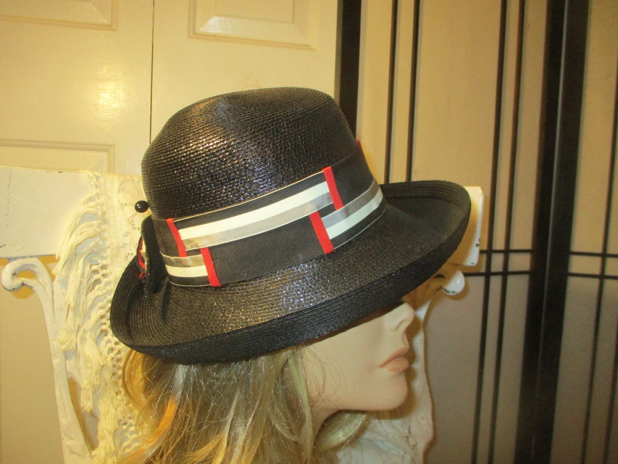 Really Cute Natural Straw Hat by Mr. John Jr. DSCN9347__40017.1674682922.JPG?c=2 main image 4