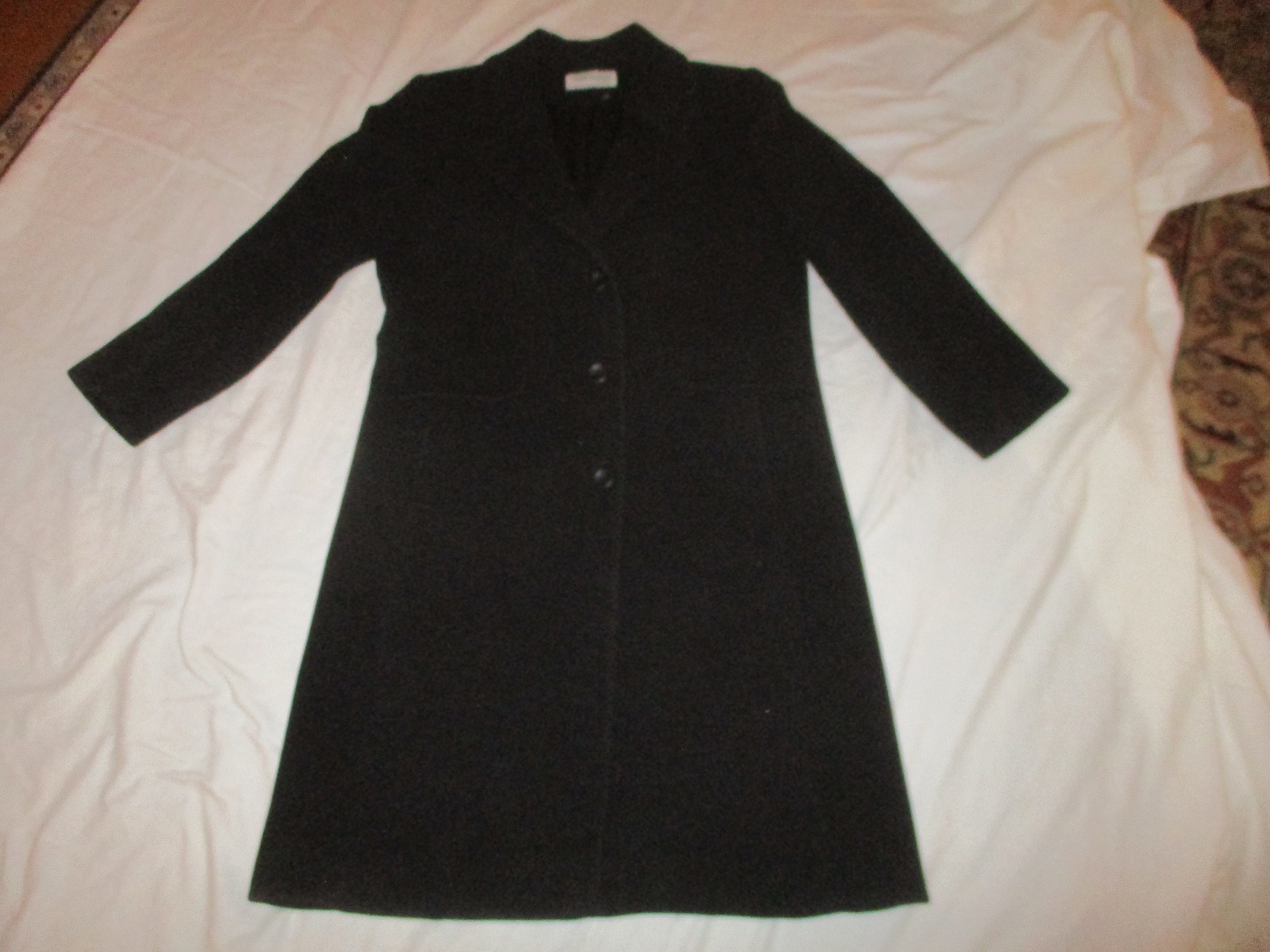 【新品未使用】Forecaster of Bostonキツネ毛皮の襟ウールコート Forecaster of Boston Wool/cashmere Blend Coat - Etsy