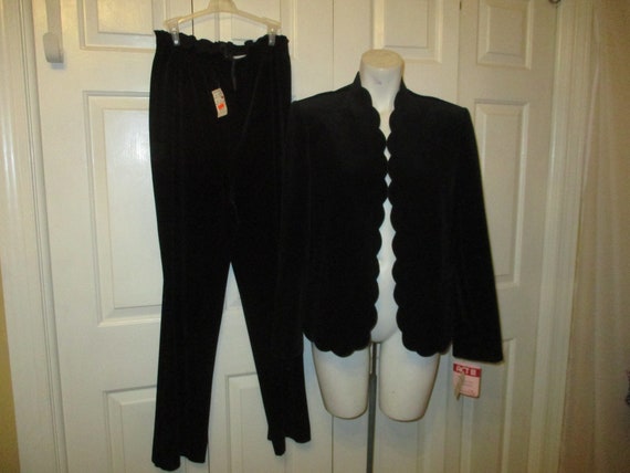 ACT III velvet pant suit