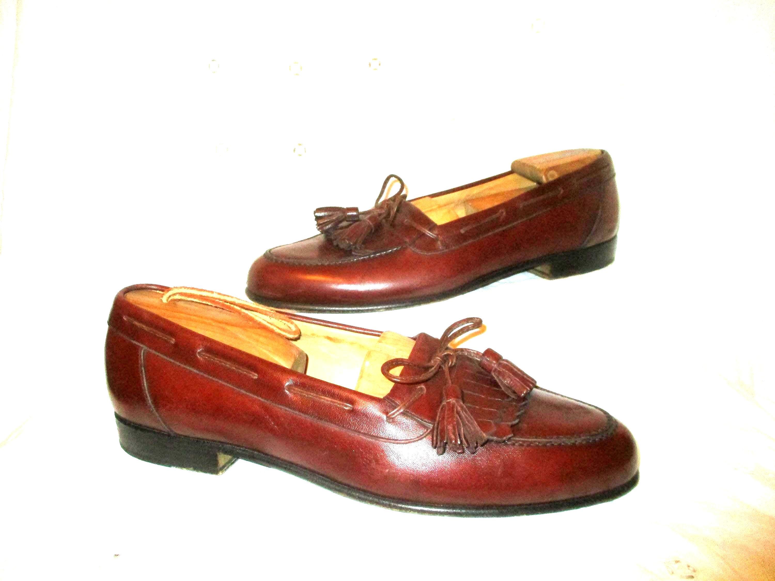 Santoni Black Leather Kiltie Tassel Slip-On Loafers Santoni Tassel leather loafers - Black - Men|MCNC18458SA4BPOHN01 main image 3