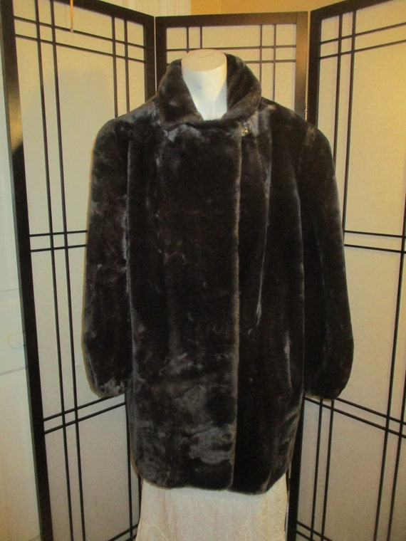 Jordache faux fur coat - image 2
