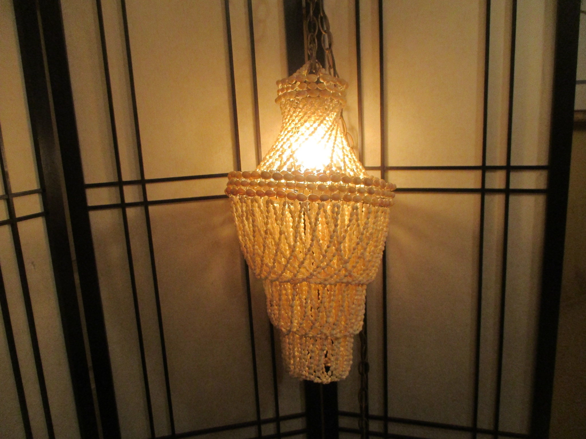 Cowrie shell sale lamp