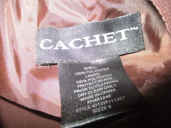 Cachet formal with matching scarf/wrap - image 9