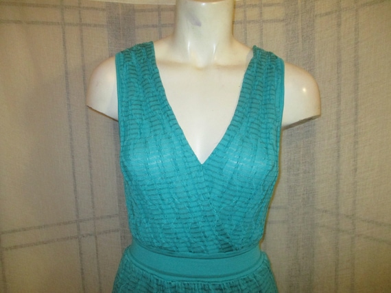 Missoni Sleeveless Knit Turquoise Dress - Etsy Missoni Sleeveless Knit Turquoise Dress - Etsy