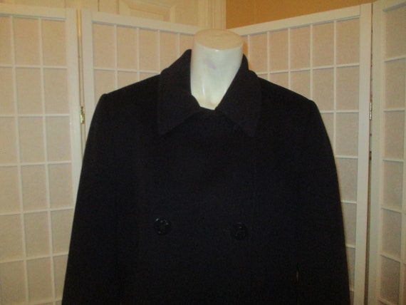 L.L. Bean wool/cashmere blend pea coat - image 2