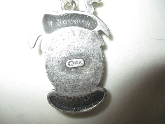 Anne Klein "My Cat" photo pendant necklace - image 6