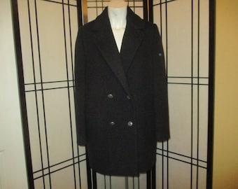 J.G. Hook wool double breasted peacoat