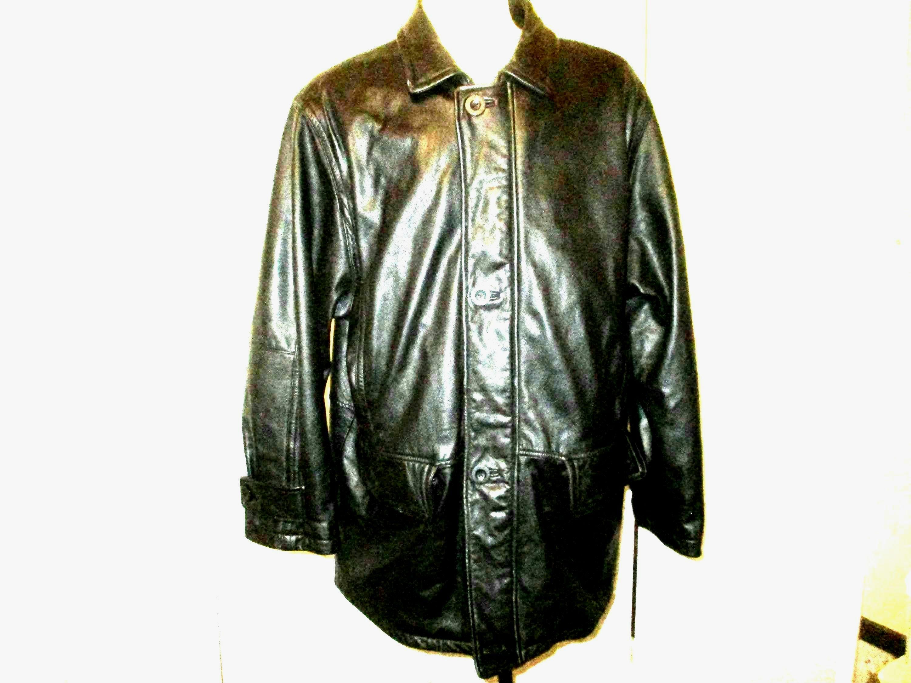 Roundtree and Yorke Leather Jacket - Etsy