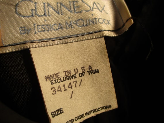 Gunne Sax by Jessica McClintock strapless dress - image 7