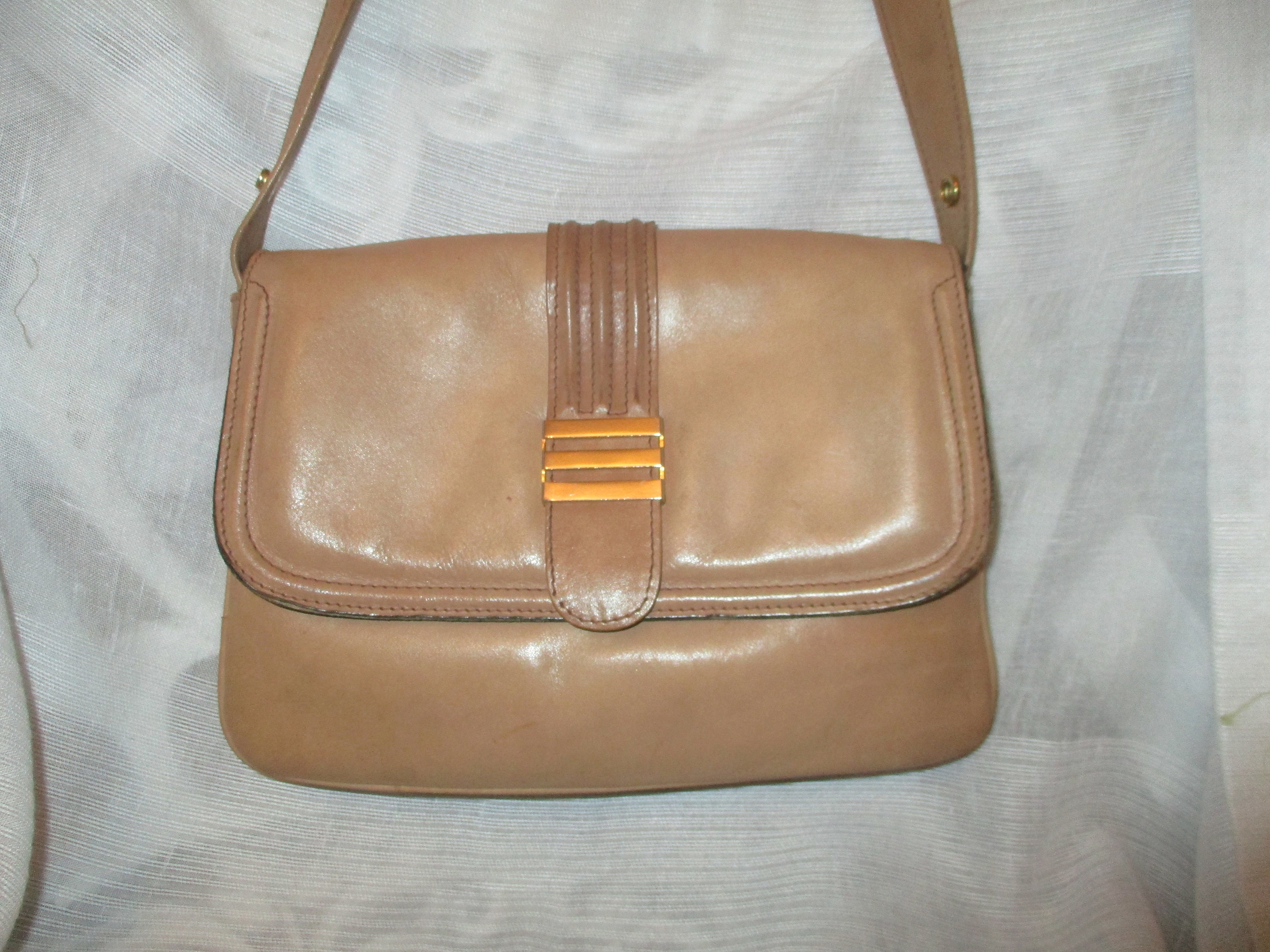 Triple Compartment Shoulder Bag Etsy Ireland