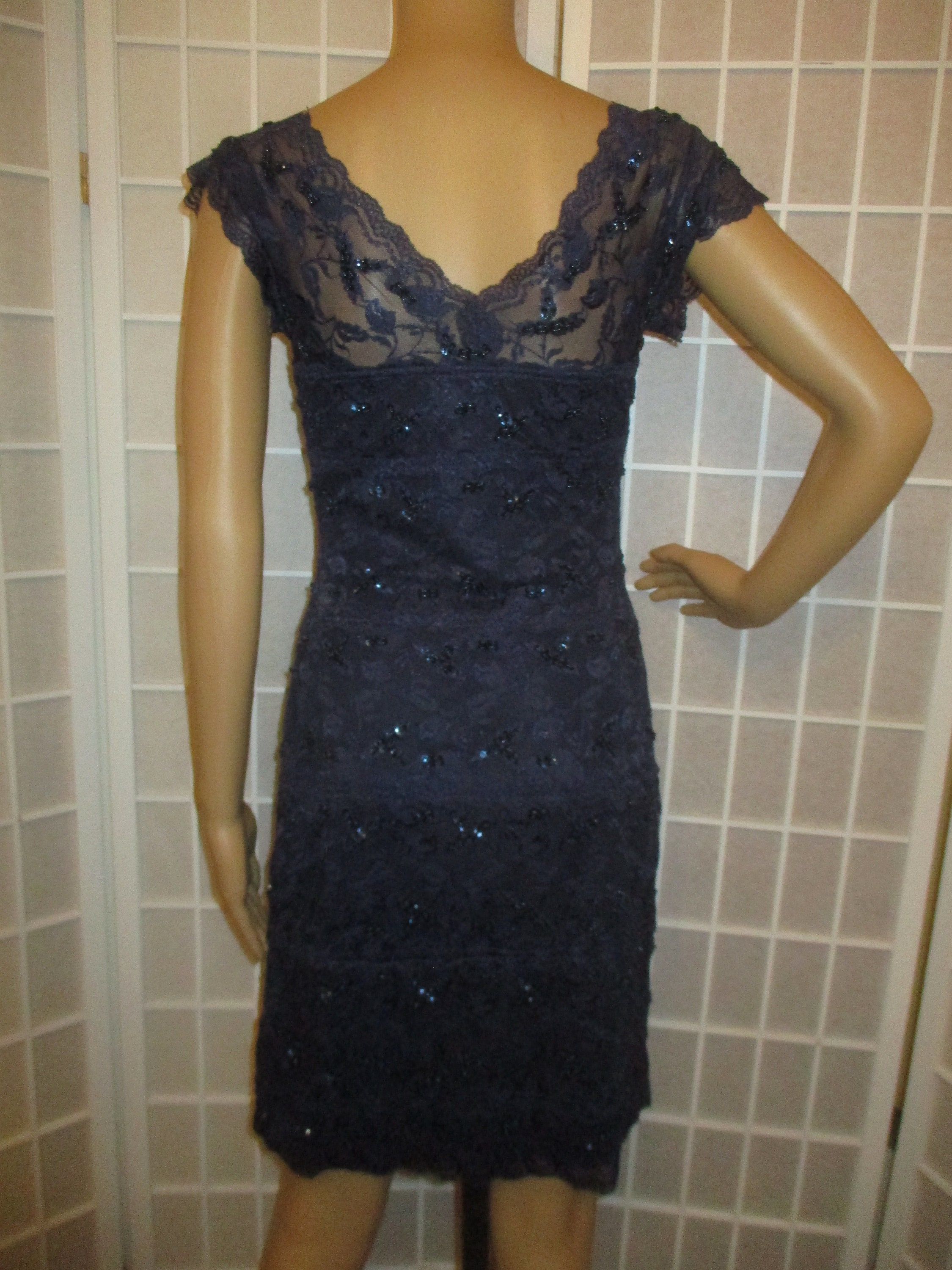 Onyx Nite Beaded, Sequined Stretch Lace Cocktail/night Out Dress - Etsy Onyx Nite Beaded, Sequined Stretch Lace Cocktail/night Out Dress - Etsy
