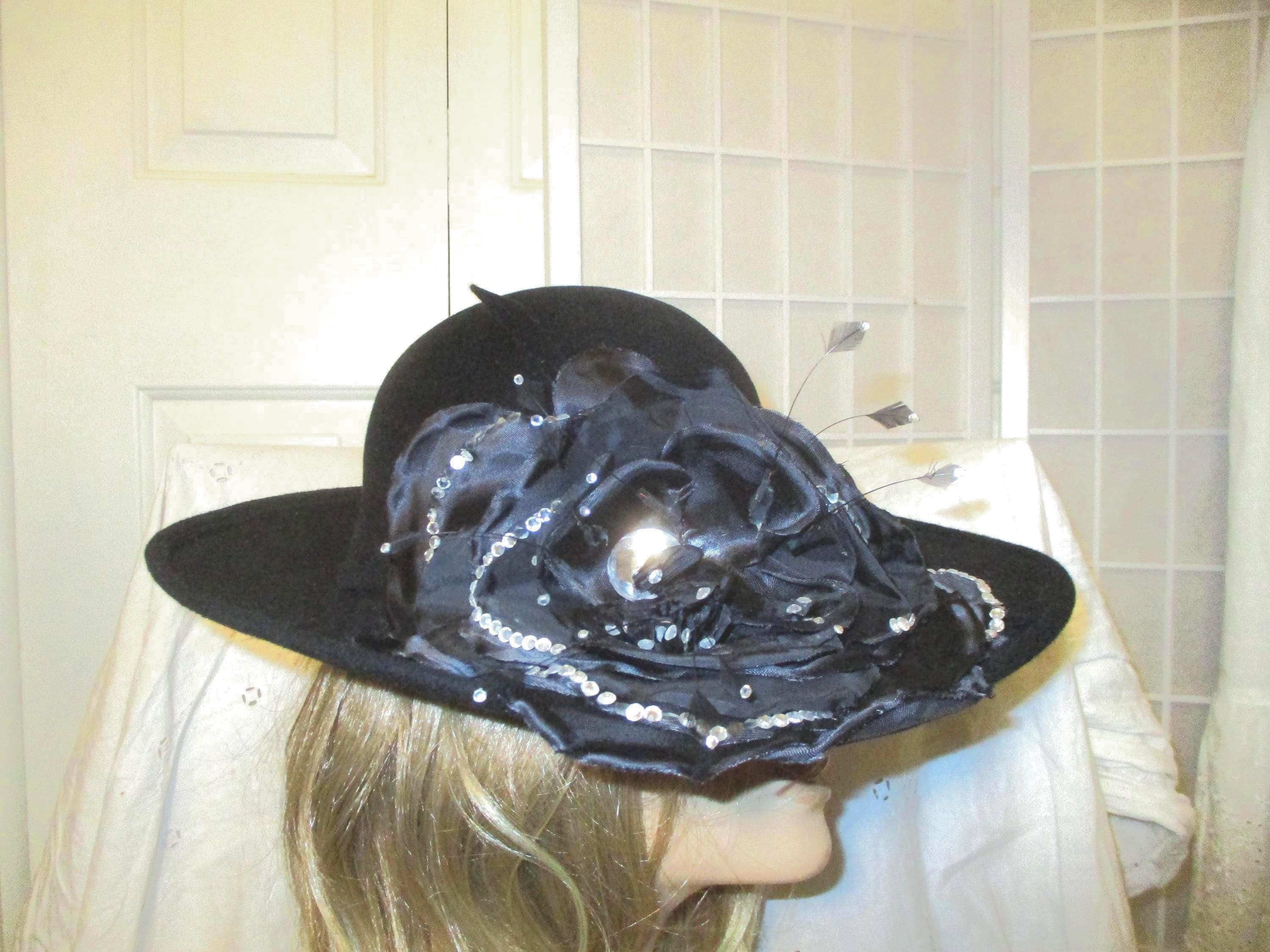 Jack McConnell Boutique 60s Designer Hat Haute Couture White Gold Wedding Events Women main image 4
