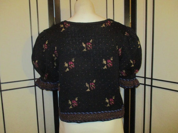 Cullinane  short puffy sleeve sweater - image 5