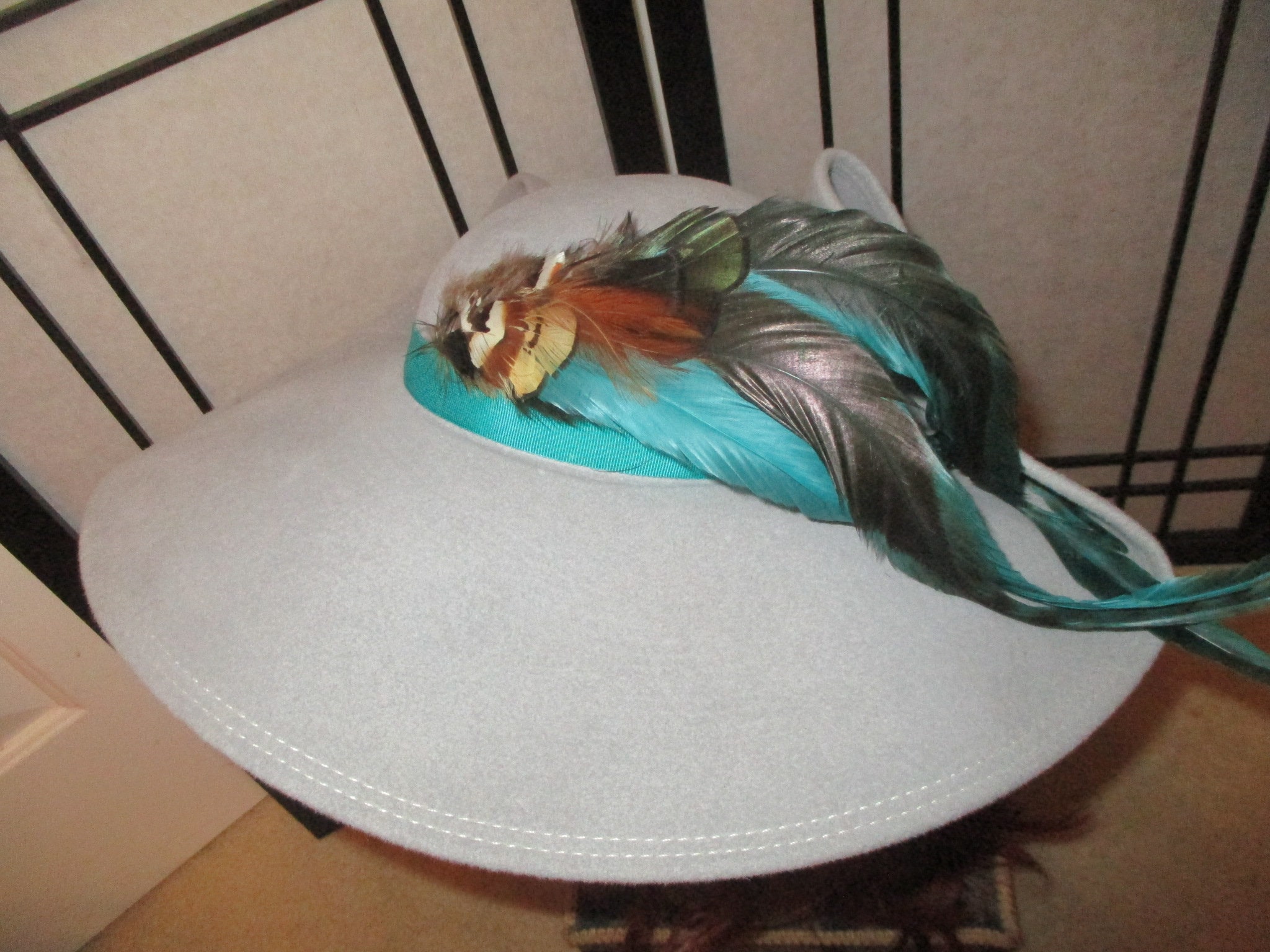 Chapeau Creations by Ruth Kropveld Wide Brim Wool Hat - Etsy display picture 2